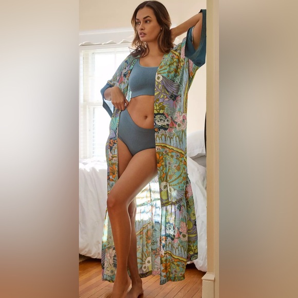 Anthropologie Kimono Robe - Picture 3 of 13